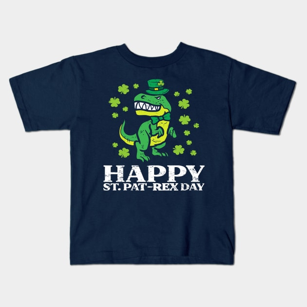 Happy St Pat Rex Dino Saint Patricks Day Trex Kids T-Shirt by LEGO